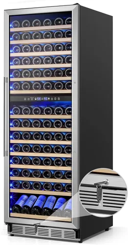 Miniatura 27 de FoMup - Refrigerador bajo encimera de acero inoxidable con 3 cajones, refrigerador de bebidas para exterior con ruedas, diseño impermeable y control