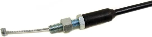 Miniatura 3 de Cable acelerador del acelerador para motores de 2 tiempos y 50cc (extremo dual) con bloqueo