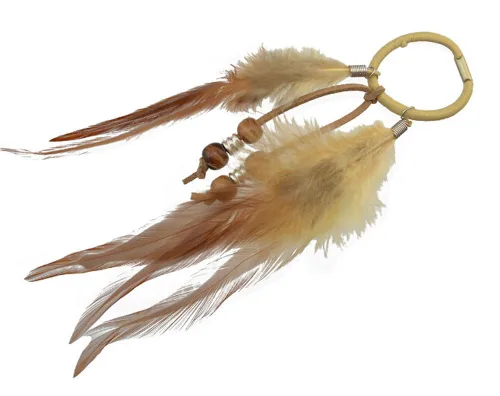 Miniatura 4 de Suoirblss Juego de 4 bandas para el pelo hippie para mujer, cuerda elástica para el cabello, ligas para coletas, accesorios para el cabello
