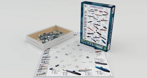 Miniatura 3 de EuroGraphics Submarinos y U Boats - Rompecabezas de 1000 piezas (6000-0132)