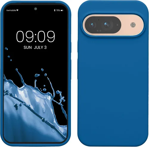 Miniatura 311 de kwmobile Funda Compatible con Google Pixel 6 Pro - Funda de Teléfono de Silicona TPU con Acabado Suave - Azul Caribe