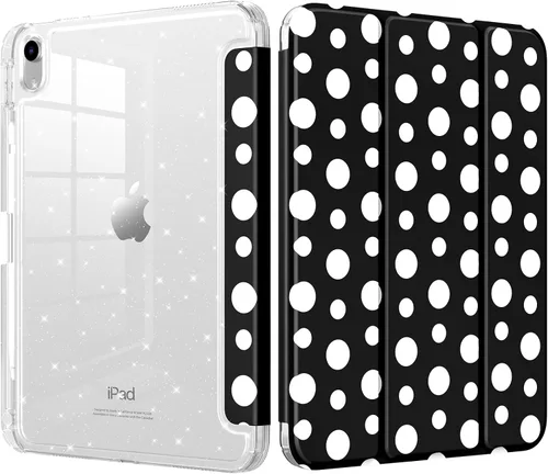 Miniatura 33 de MoKo Funda para iPad (A16) de 11ª generación 2025/10ª generación 2022, iPad de 11 pulgadas/10.9 pulgadas con cubierta trasera translúcida de TPU