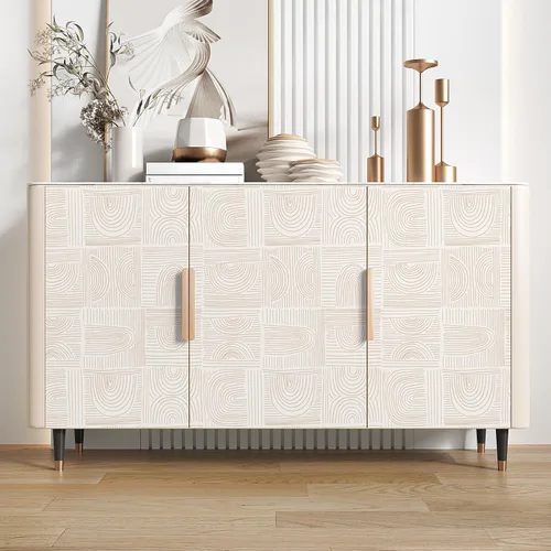 Miniatura 7 de VEELIKE Papel tapiz geométrico retro para despegar y pegar, papel tapiz geométrico bohemio para baño, dormitorio, 17.7 x 118 pulgadas, papel tapiz