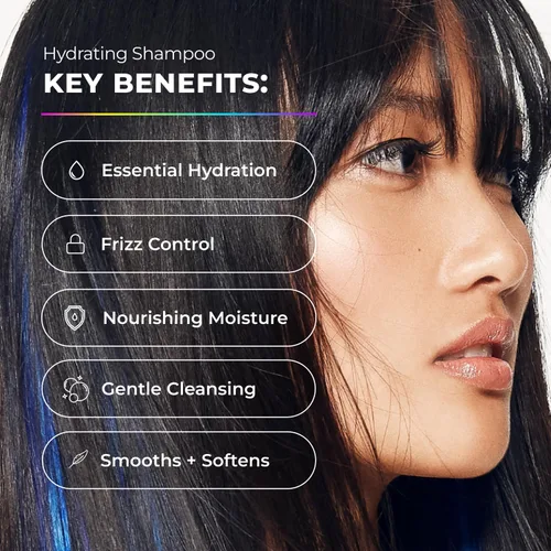 Miniatura 3 de XMONDO Hair Hydraglow acondicionador hidratante Fórmula vegana con aceites de jojoba, argán y moringa para bloquear la humedad, controlar