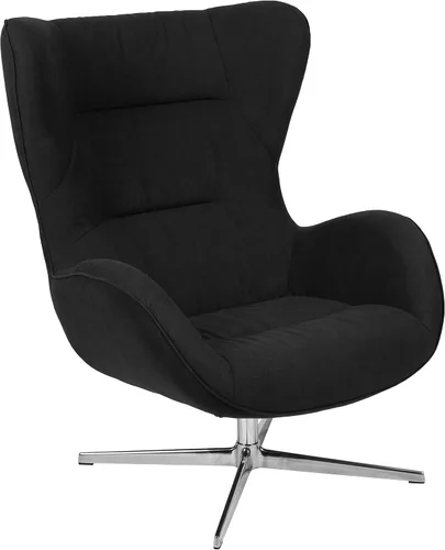 Miniatura 10 de Flash Furniture Egg Series Grey LeatherSoft Silla de recepción lateral Gris Leathersoft