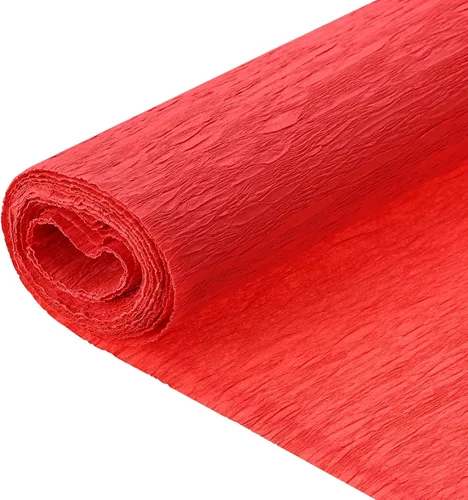 Miniatura 16 de MECCANIXITY Papel crepé, 7.9 pies de largo y 20 pulgadas de ancho, rollo de papel crepé de albaricoque para decoración de fiestas, suministros