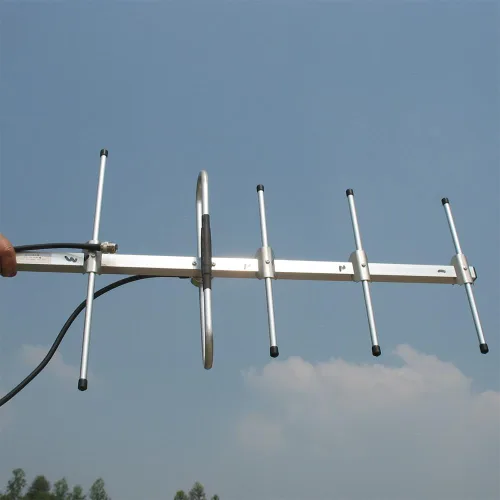 Miniatura 3 de Antenas Yagi de 433MHz UHF 465MHz GMRS Estación base de antena de radio móvil al aire libre de alta ganancia para radioaficionado móvil Transceptor