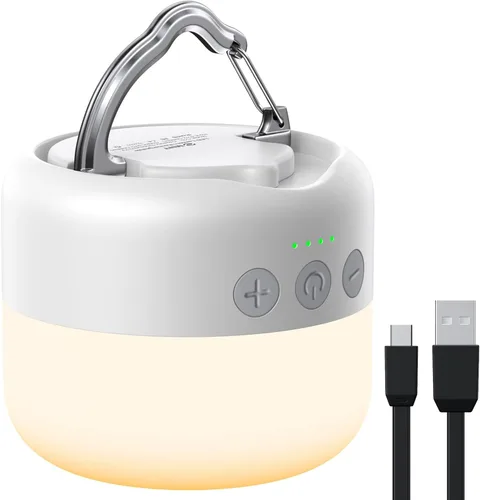 Miniatura 12 de Linterna LED para Campamento Recargable 1000LM, Hasta 300H de Tiempo de Funcionamiento Luz de Tienda de Campamento, Luz Colgante de Emergencia