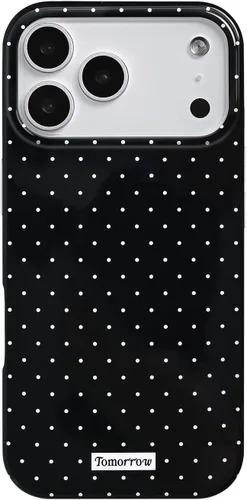 Miniatura 46 de inewateri Funda compatible con iPhone 11 con bonito diseño estético de lunares a la moda, fundas simples para TPU suave, funda de protección Negro