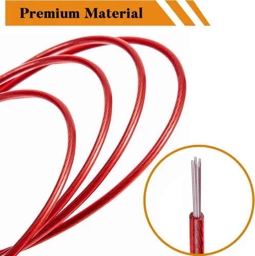 Miniatura 6 de Cable y cabrestante para cubierta de piscina, cable de cubierta de piscina resistente de 100 CW y trinquete para asegurar cubiertas de piscina sobre