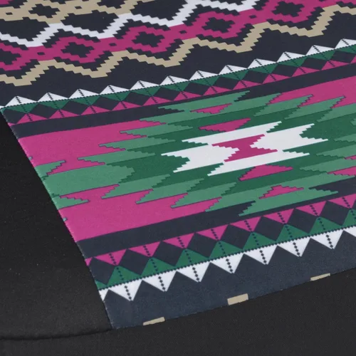 Miniatura 7 de BDK Fundas de asiento de coche Pink Inca para asientos delanteros, paquete de 2 - Juego de fundas de asiento delantero con estampado geométrico