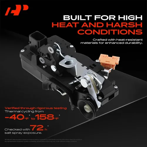 Miniatura 4 de A-Premium Actuador de Cerradura de Puerta Compatible con Vehículos Cadillac - CTS 2008-2014, Sedán, Cupé - Lado Trasero Izquierdo del Conductor