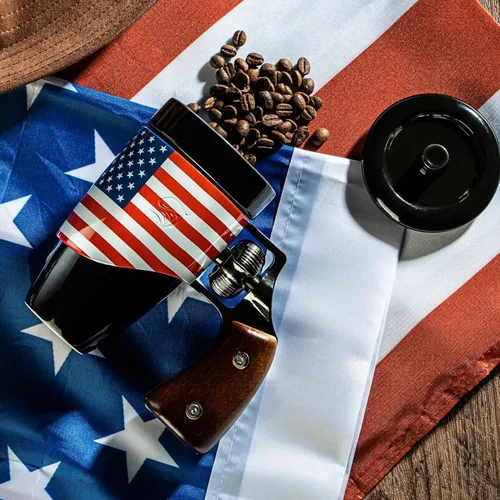 Miniatura 3 de Taza de pistola Pukomc, taza de café de cerámica, regalos del día del padre para papá, regalos de cumpleaños para hombres y mujeres, taza de café