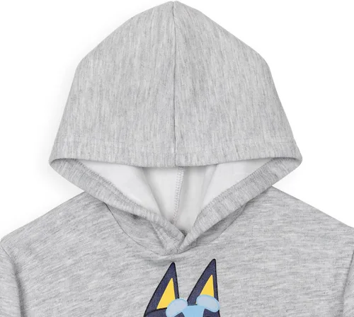 Miniatura 5 de Conjunto de sudadera con capucha y pantalones de forro polar Bluey para niños pequeños de tamaños 2T a 7-8