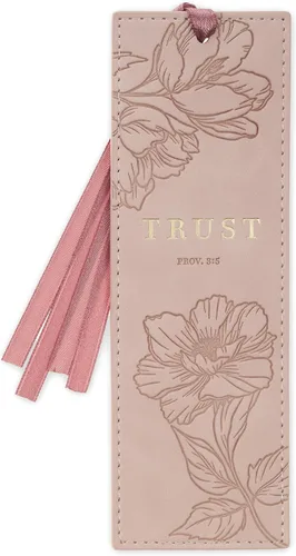 Miniatura 13 de Christian Art Gifts - Marcapáginas premium de piel sintética vegana con escritura bíblica para mujeres: Cuando ella habla - Proverbios 31:26, Marrón