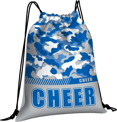 Miniatura 45 de Mochila con cordón impermeable para gimnasio, bolsas con cordón, bolsa de cuerda deportiva, mochila de camuflaje, Bolsas con cordón Cheer - Bolsas