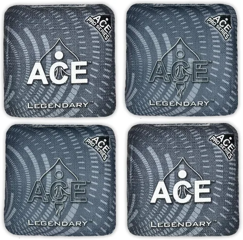 Miniatura 2 de Legendario Bolsos Cornhole ACE Pro + Kits PRO De doble lado, resbaladizos y pegajosos para todo clima Bolsa de descanso opcional y estuche