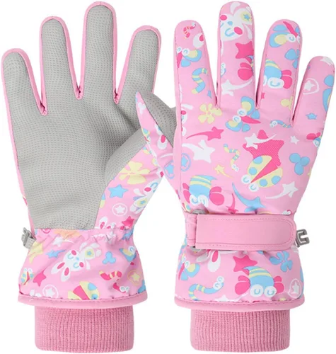 Miniatura 54 de Guantes de nieve para hombre y mujer, impermeables, para invierno, cálidos, para esquí, snowboard, guantes para mujer
