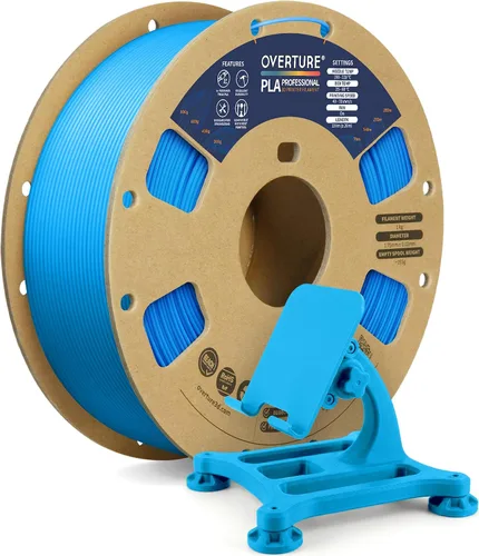 Miniatura 13 de Overture PLA Plus (PLA+) Filamento de 1/16 pulgadas, dureza mejorada con rollo PLA, con superficie de construcción 3D de 7.87 × 7.87 pulgadas, PLA