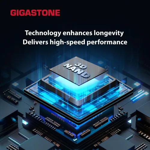 Miniatura 7 de GIGASTONE Unidad flash de 64 GB, Z60 USB 3.2 Gen 1, 100 MB/s ultrarrápida, diseño deslizante retráctil sin tapa, almacenamiento de datos, copia