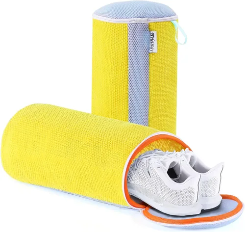 Miniatura 7 de Teletrogy 2 bolsas para lavadora de zapatos, bolsa de zapatos de lavandería para lavadora y secadora, bolsa reutilizable de limpieza de zapatos