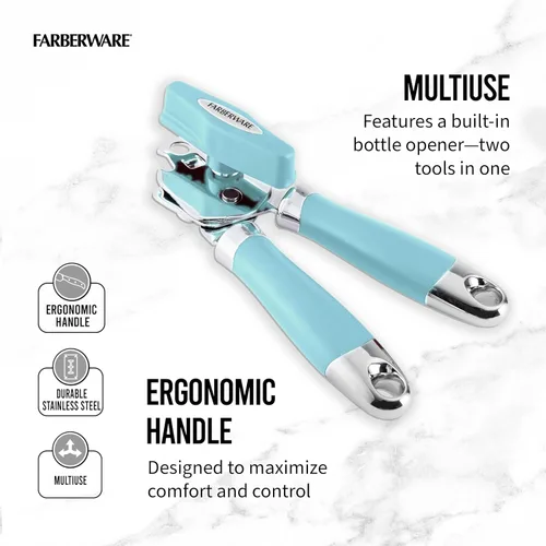 Miniatura 2 de Farberware Pro 2 Abrelatas Aqua Sky, talla única (5211351)