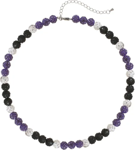 Miniatura 10 de Collar de béisbol – Collar de colección de hielo con cuentas de arcilla brillante con purpurina para hombres y niños, regalos geniales