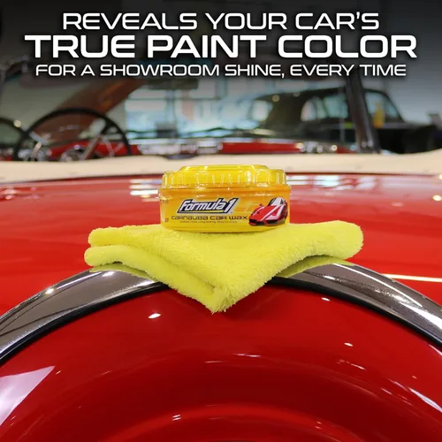 Miniatura 6 de Cera carnauba en pasta para automóviles – Formula 1, brillo superintenso, 12 onzas.
