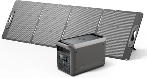 Miniatura 9 de DABBSSON - Estación de energía portátil de 2048 Wh, LiFePO4 semi-sólido seguro, potencia de aumento de 3300 W, salida de CA de 2200 W ×6, 41 lb