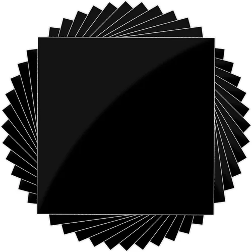 Miniatura 9 de Lya Vinyl - Paquete de 14 hojas de vinilo permanente brillante - Hojas de vinilo autoadhesivo para máquina de corte, hojas permanentes para 14