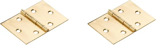 NATIONAL/SPECTRUM BRANDS HHI N211-888 Bisagra de latón de 2 x 3-1/6 pulgadas, paquete de 2