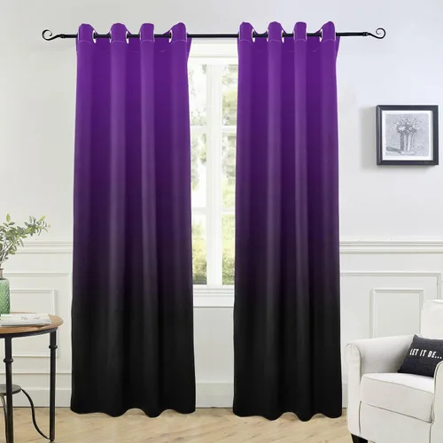 Miniatura 13 de Cortinas amarillas y azules de 84 pulgadas, 1 pieza, cortinas de puerta para tratamientos de ventanas, divisores de habitación, cortinas de cocina