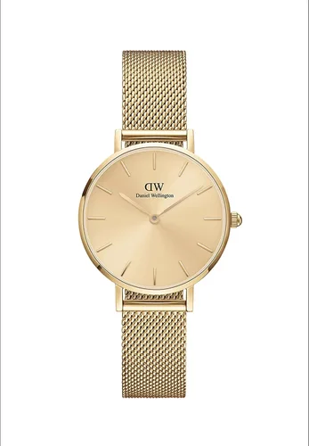 Miniatura 4 de Daniel Wellington Reloj Petite Evergold, pulsera de malla dorada