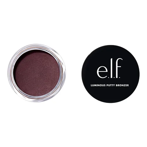 Miniatura 10 de e.l.f. Bronceador de masilla luminoso, bronceador ligero de masilla a polvo para un acabado radiante, brillante, altamente pigmentado, vegano