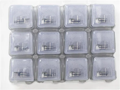 Miniatura 7 de Windy City Novelties Paquete de 12 cubos de hielo LED azules con 6 modos de luz, innovador botón de encendido/apagado, perfectos para fiestas