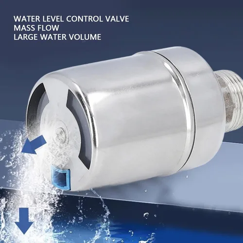 Miniatura 2 de Automatic Water Level Control Float Valve 304 Stainless Steel Mini Water Level Controller for Tank Pool DN20 Reliable Auto Shutoff for 0.2 10KG