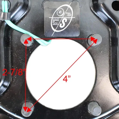 Miniatura 2 de 10" X 2-1/4" Equipo para freno eléctrico de remolque (1 derecho + 1 izquierdo)