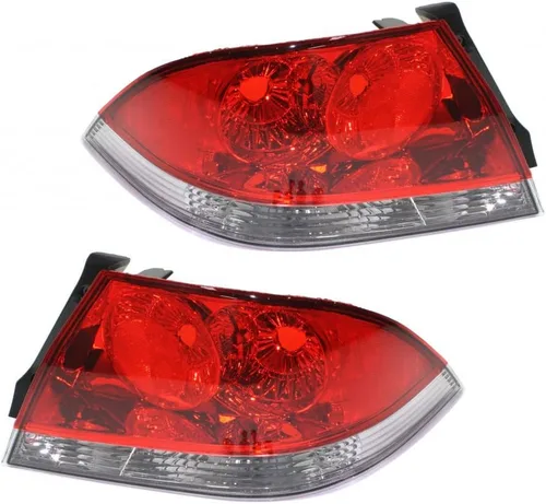 Par/juego de luces traseras para Mitsubishi Lancer 2004 05 06 2007 para el lado del conductor y del pasajero | Modelo ES/LS | Sedán | MI2800119 +