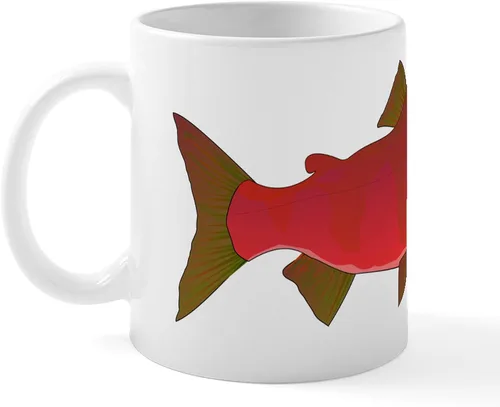 Miniatura 16 de CafePress Bigmouth Flathead - Taza de café de cerámica (11.0 fl oz)