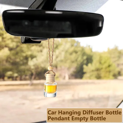 Miniatura 6 de 10 unids aromaterapia difusor de coche collar coche vehículo ambientador esencial difusor aceite fragancia aromaterapia botellas
