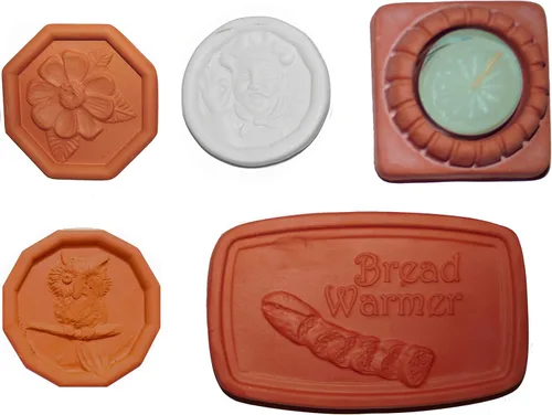 Miniatura 12 de JBK Pottery Paquete de cocina – Juego de discos de ahorro de azúcar moreno y Pot Minder, ideal para mantener el azúcar suave durante meses y evitar
