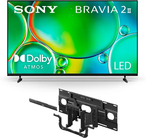 Miniatura 11 de Sony BRAVIA 2 II 43 pulgadas 4K Ultra HD Smart TV (K-43S20M2, 2025) y BRAVIA Theater Bar 6 Barra de sonido de 3.1.2 canales con subwoofer inalámbrico