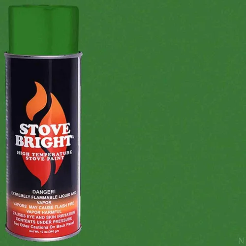 Miniatura 11 de Pintura en aerosol Stove Bright de alta temperatura, metálica, hasta 1200 grados, 12 onzas (paquete de 1), 6304 - negro liso sin brillo 6304 - Negro