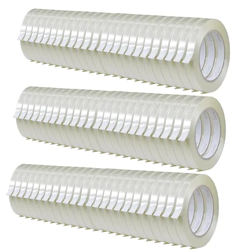 Miniatura 7 de GGR Supplies FIL-795 Cinta de fleje de filamento reforzada con fibra de vidrio mono/uni-direccional súper resistente de grado comercial de servicio