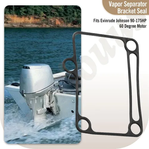 Miniatura 6 de 335236 sello de vapor, compatible con Johnson Evinrude 0335236 - para muchos modelos fueraborda Evinrude y Johnson de 90-175 HP de los años 90, 2000