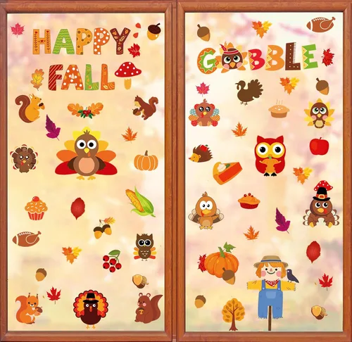 Miniatura 6 de Decoraciones de conejito para ventana, 9 hojas reutilizables estáticas para ventana, huevos de conejo de Pascua, calcomanías de doble cara
