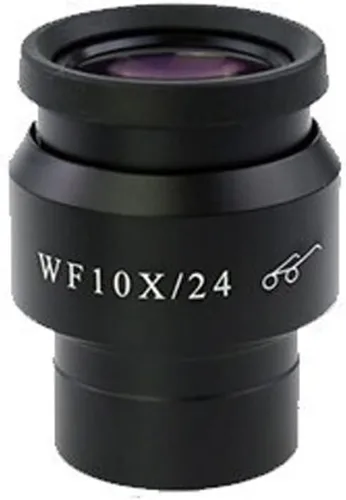 Miniatura 2 de WF10X/22 Gran Angular Ocular Ajustable 23MM Ocular Alto Ocular para Microscopio Estéreo Microscopio Trinocular/Binocular (Color : WF22 1pc)