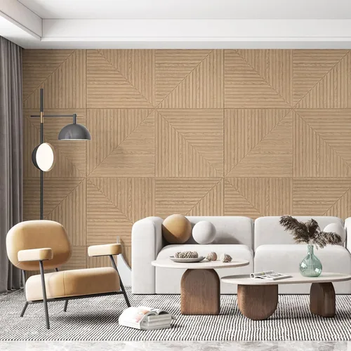 Miniatura 2 de Art3d Paquete de 6 paneles de pared acústicos autoadhesivos para decoración del hogar, paneles insonorizados de 24 x 24 pulgadas para oficina