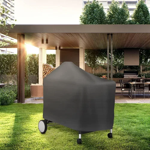 Miniatura 5 de Funda para parrilla Weber 7152 Performer Deluxe de 22 pulgadas, cubierta impermeable resistente a la decoloración para barbacoa
