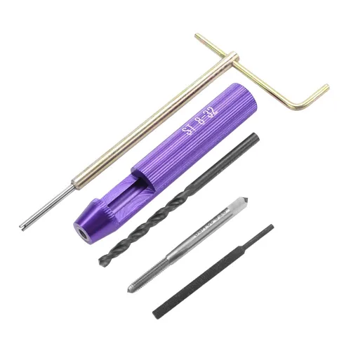 Miniatura 9 de Fafeicy 50 piezas de insertos de reparación de rosca, kit de inserciones de rosca helicoidal de alambre en espiral de acero inoxidable para piezas